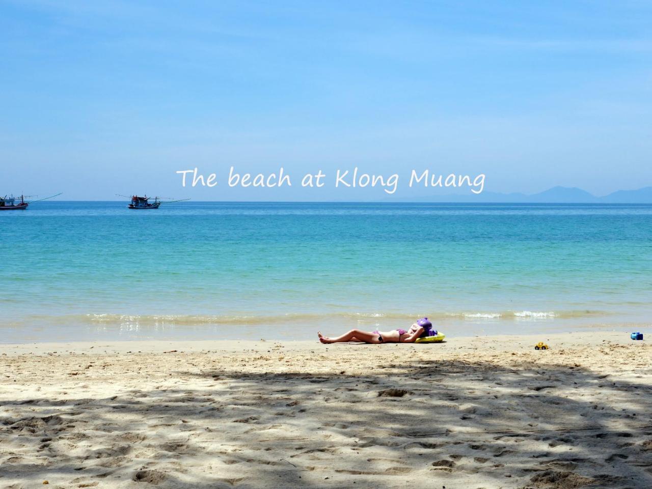 The Beach At Klong Muang Экстерьер фото